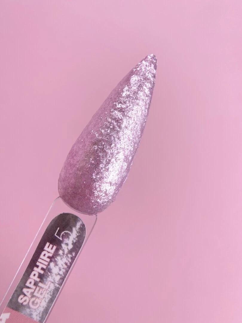 LUNAmoon Sapphire Gel №5 Gel-Pâte Pailleté 5 ml