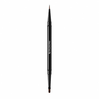 Pinceau double embout STALEKS PRO EXPERT Gel 7 mm & Liner 7 mm NBE-01/04
