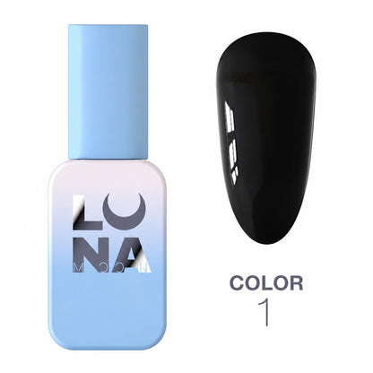 LUNAmoon Color №01 vernis semi-permanent hautement pigmenté TPO FREE