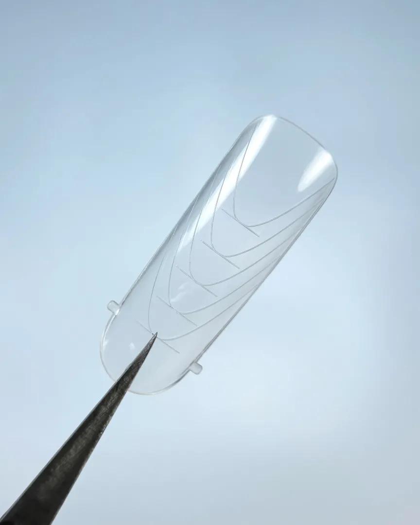 LUNAmoon Upper Nail Forms Classic Salon Square 120 pcs