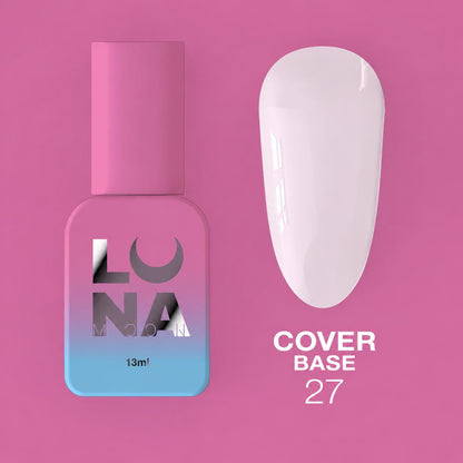 LUNAmoon Cover Base 27 Base Camouflage pour Ongles