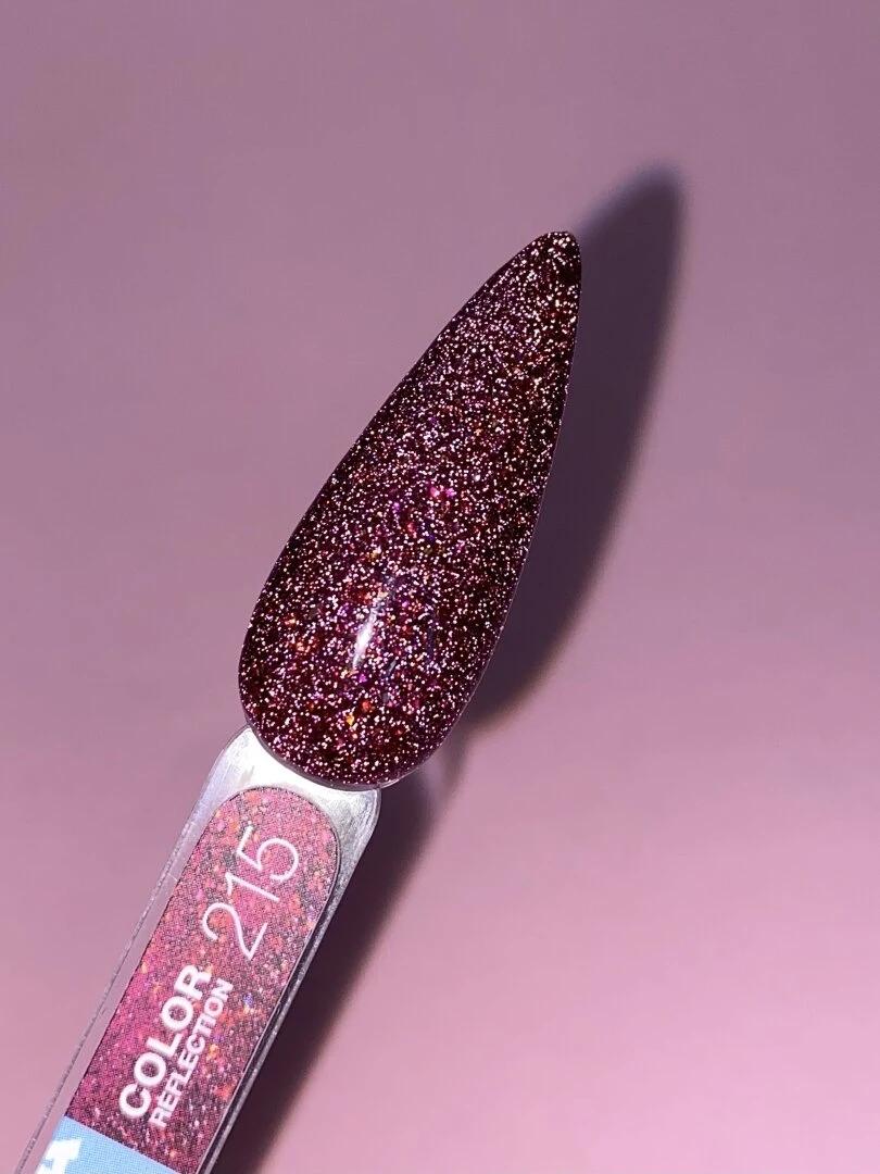 Vernis semi-permanent LUNAmoon réfléchissant color 215 TPO FREE