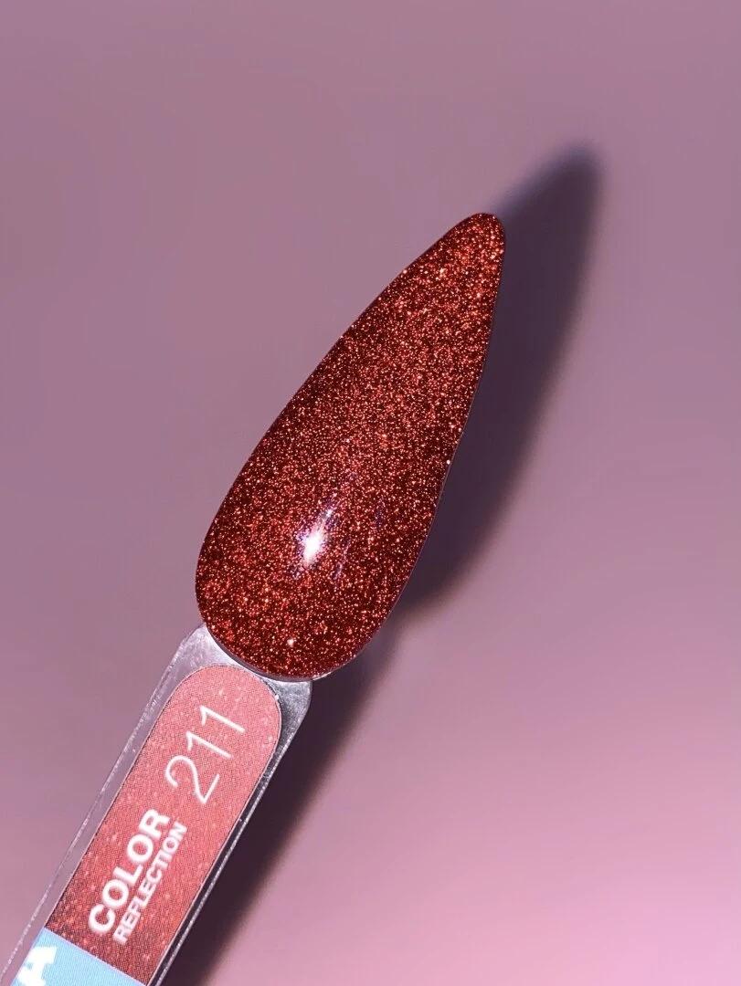 Vernis semi-permanent LUNAmoon réfléchissant color 211 TPO FREE