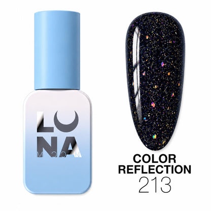 Vernis semi-permanent LUNAmoon réfléchissant color 213 TPO FREE