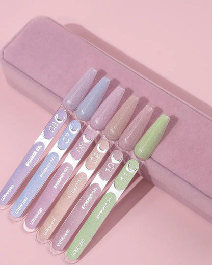 LUNAmoon Shimmer Gel №7 Gel de Construction Scintillant