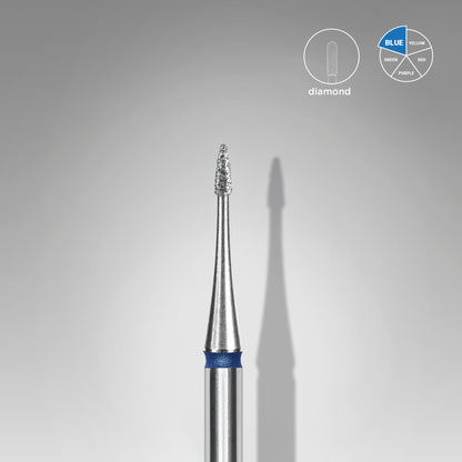 Fraise Diamantée STALEKS EXPERT Flamme Mini Bleue 1 mm FA12B010/3