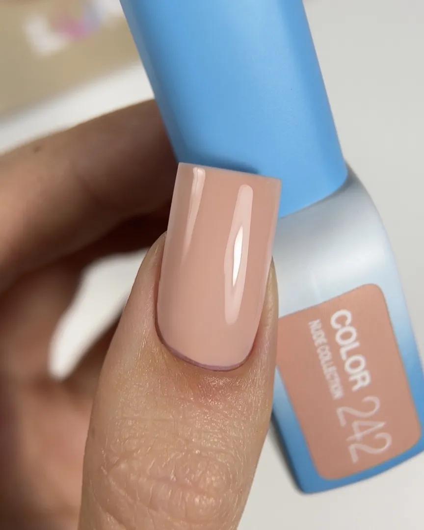 Vernis semi-permanent Color №242 hautement pigmenté TPO FREE