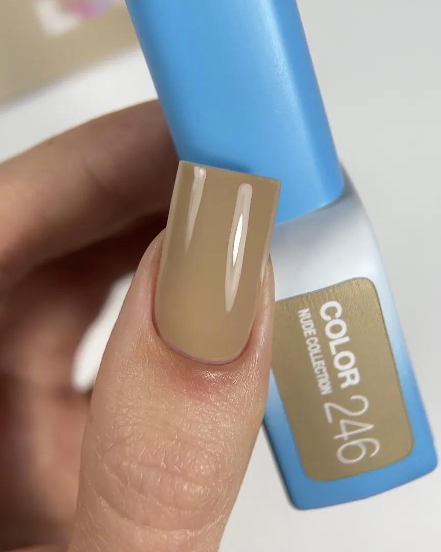 Vernis semi-permanent Color №246 hautement pigmenté TPO FREE