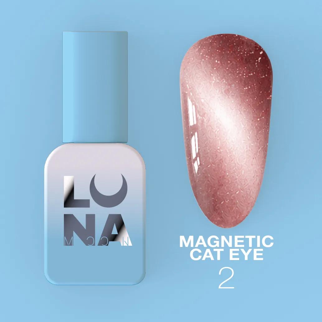 LUNAmoon Magnetic Cat Eye Color N° 2 – Vernis semi-permanent TPO FREE