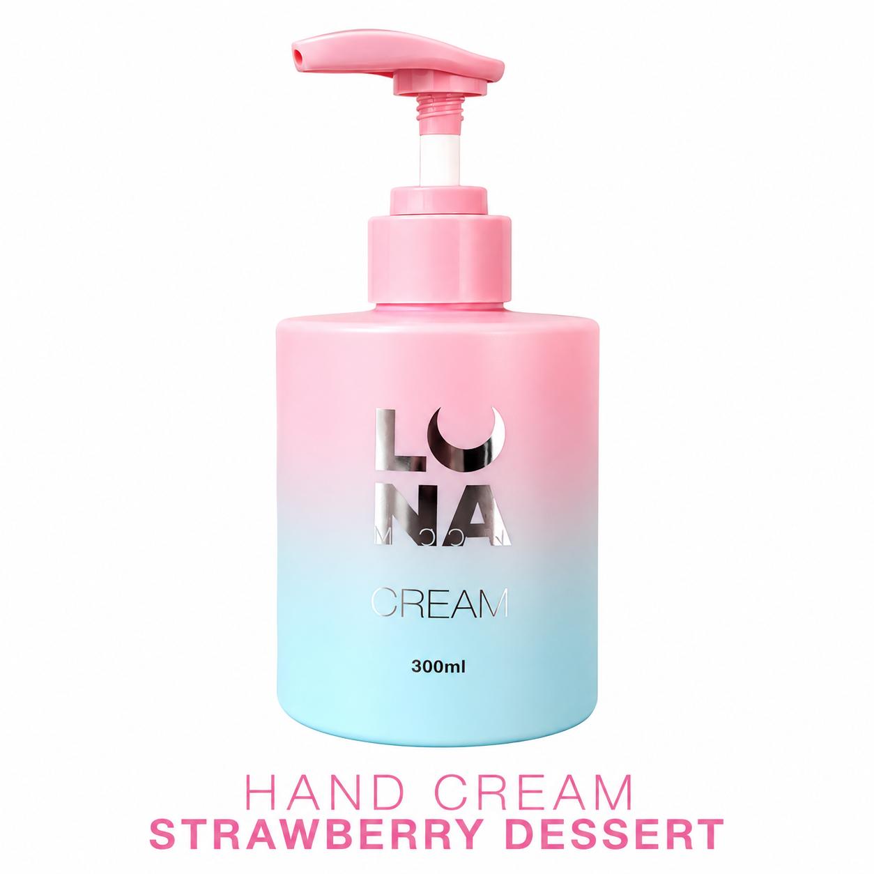 LUNAmoon Strawberry Dessert Crème Mains Fraise & Crème