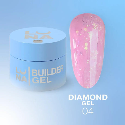 Gel de construction LUNAmoon Diamond Gel N°4