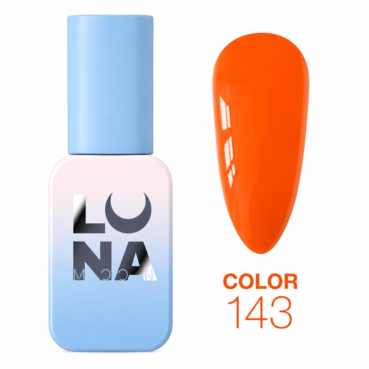 LUNAmoon Color Gel Polish №143 Vernis Semi-Permanent