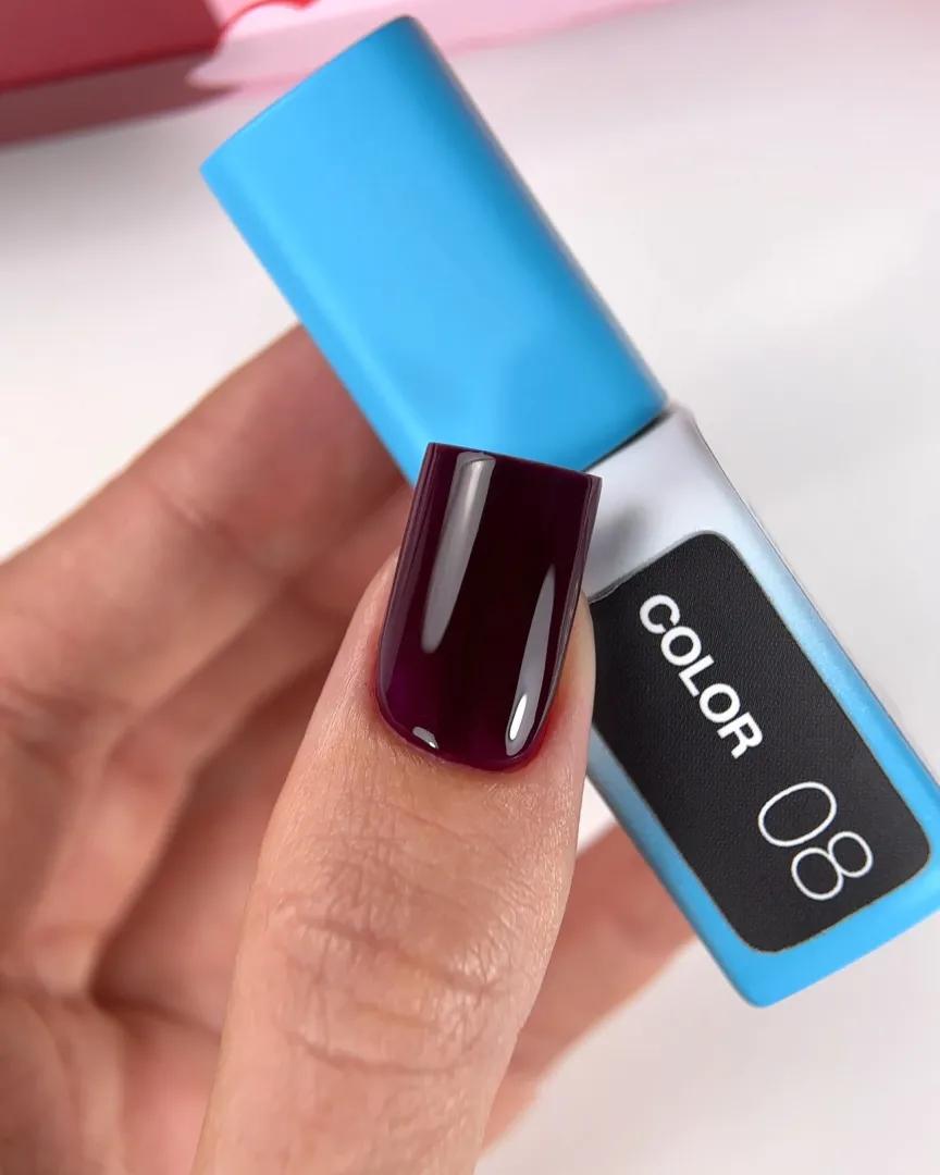 LUNAmoon Color №08 vernis semi-permanent hautement pigmenté TPO FREE