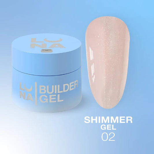 Gel de construction LUNAmoon Shimmer Gel N°2