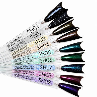 Moon Full Amazing Shimmer Top SH02 Top Coat Shimmer 12 ml