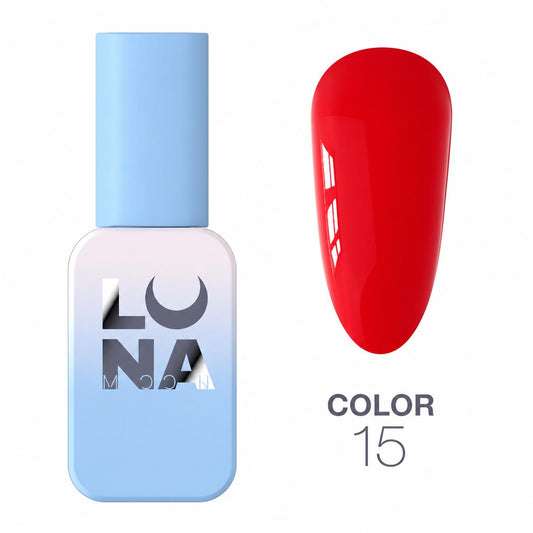 LUNAmoon Color №15 vernis semi-permanent hautement pigmenté TPO FREE