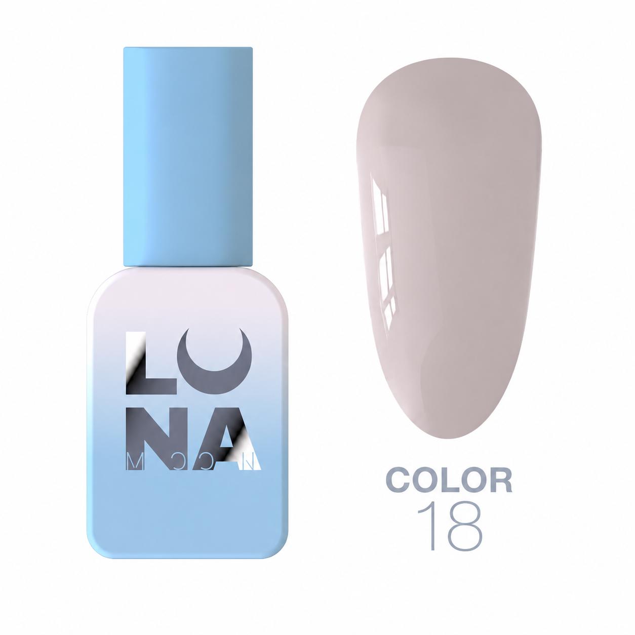 LUNAmoon Color Gel Polish №18 Vernis Semi-Permanent