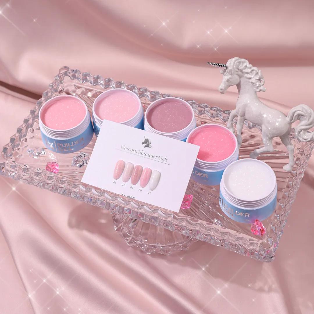 Gel de construction LUNAmoon Shimmer Gel N°4