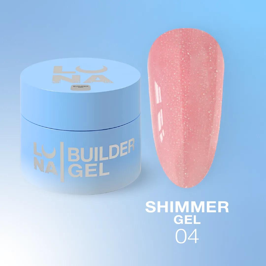 Gel de construction LUNAmoon Shimmer Gel N°4