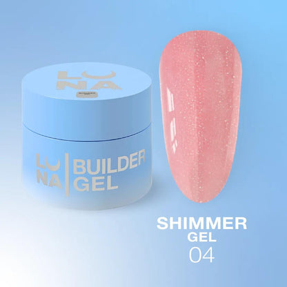 Gel de construction LUNAmoon Shimmer Gel N°4