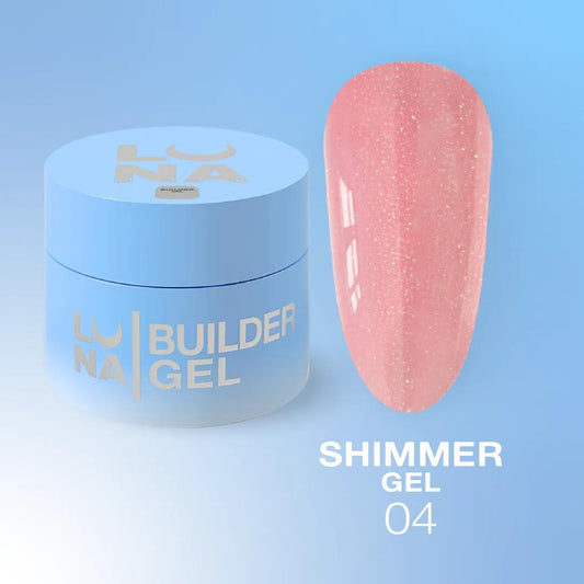 Gel de construction LUNAmoon Shimmer Gel N°4