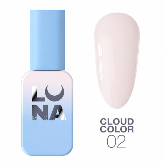 LUNAmoon Cloud Collection Color 02 vernis semi-permanent blanc TPO FREE