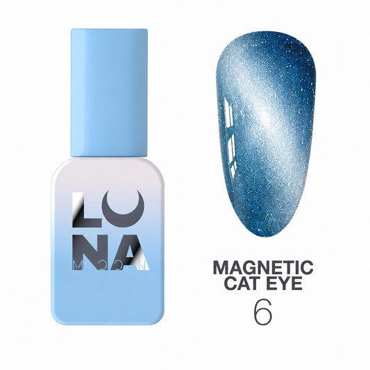 LUNAmoon Magnetic Cat Eye Color N° 6 – Vernis semi-permanent TPO FREE