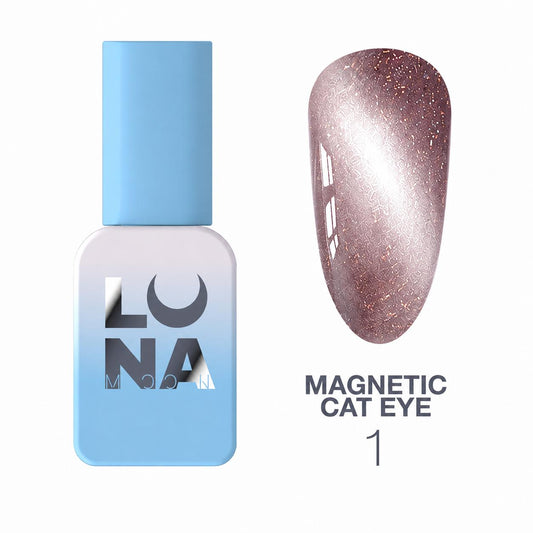 LUNAmoon Magnetic Cat Eye Color N° 1 – Vernis semi-permanent TPO FREE