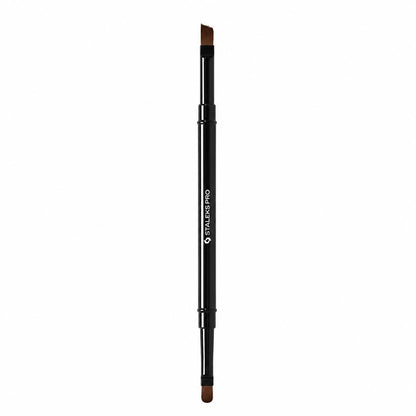 Pinceau double embout STALEKS PRO EXPERT Gel 7 mm & Gel biseauté 9 mm NBE-04/09