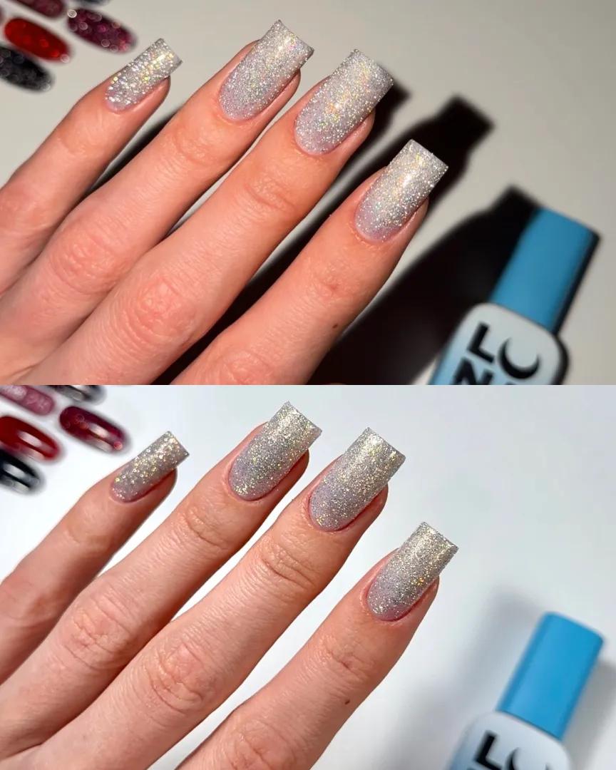 Vernis semi-permanent LUNAmoon réfléchissant color 219 TPO FREE