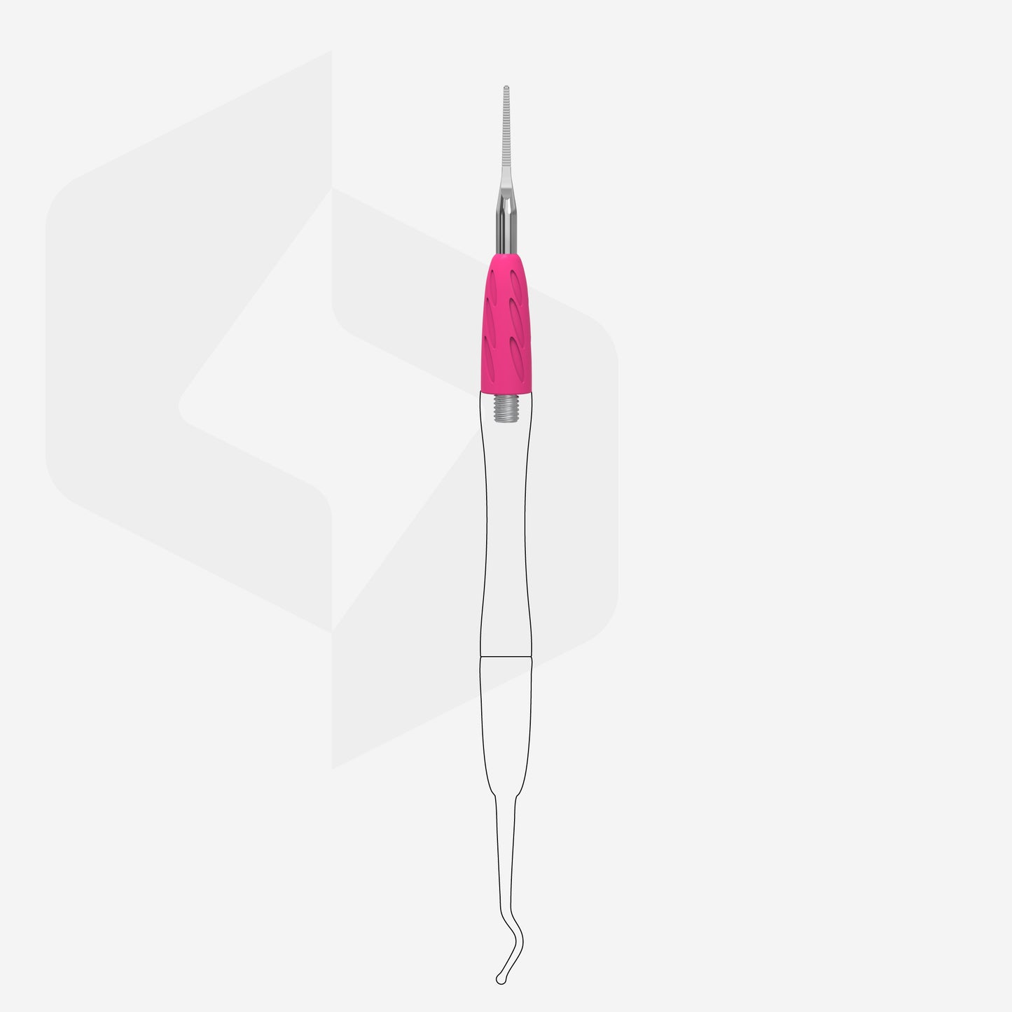 Embout râpe fine droite STALEKS PRO COMBO UNIQ 36 WPPQ-36