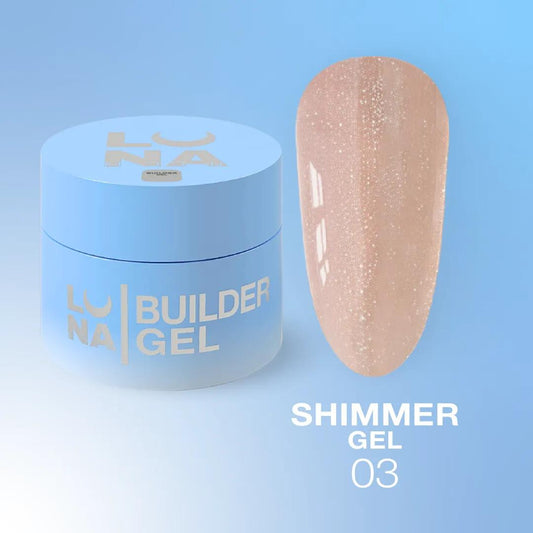 Gel de construction LUNAmoon Shimmer Gel N°3