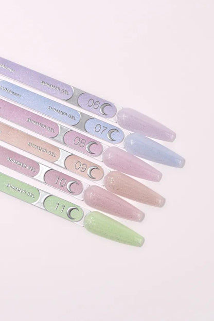 LUNAmoon Shimmer Gel №7 Gel de Construction Scintillant
