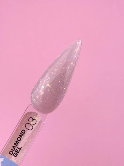 Gel de construction LUNAmoon Diamond Gel N°3