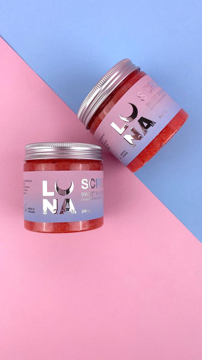 LUNAmoon Sweet Bubble Kiss Gommage Corps Bubble Gum
