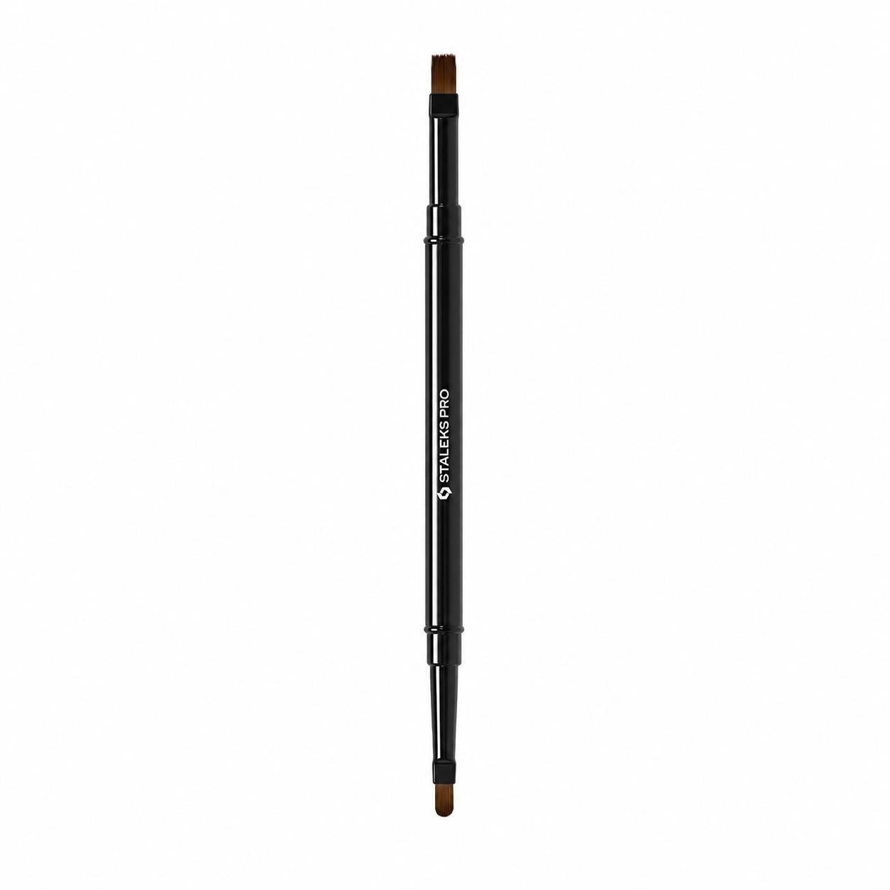 Pinceau double embout gel STALEKS PRO EXPERT 7 mm & 10 mm NBE-04/08