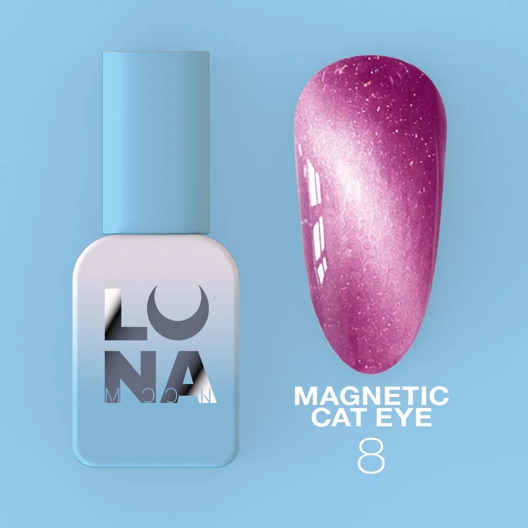 lunamoon-magnetic-cat-eye-Color-N° 8-vernis-semi-permanent-effet-oeil-de-chat-tpo-free