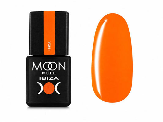 Moon Full Ibiza Color Gel Polish N°718 vernis semi-permanent professionnel avec couleur intense et longue tenue.