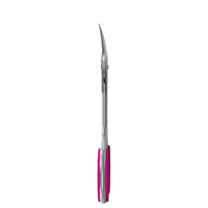 Ciseaux professionnels pour cuticules STALEKS PRO SMART 50 TYPE 3 (avec anneaux roses)