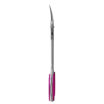 Ciseaux professionnels pour cuticules STALEKS PRO SMART 50 TYPE 4 (avec anneaux roses)