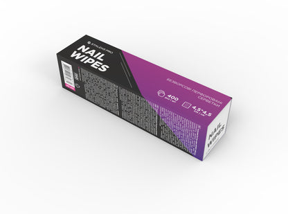 STALEKS PRO EXPERT Serviettes sans peluches perforées pour manucure 400 pcs.