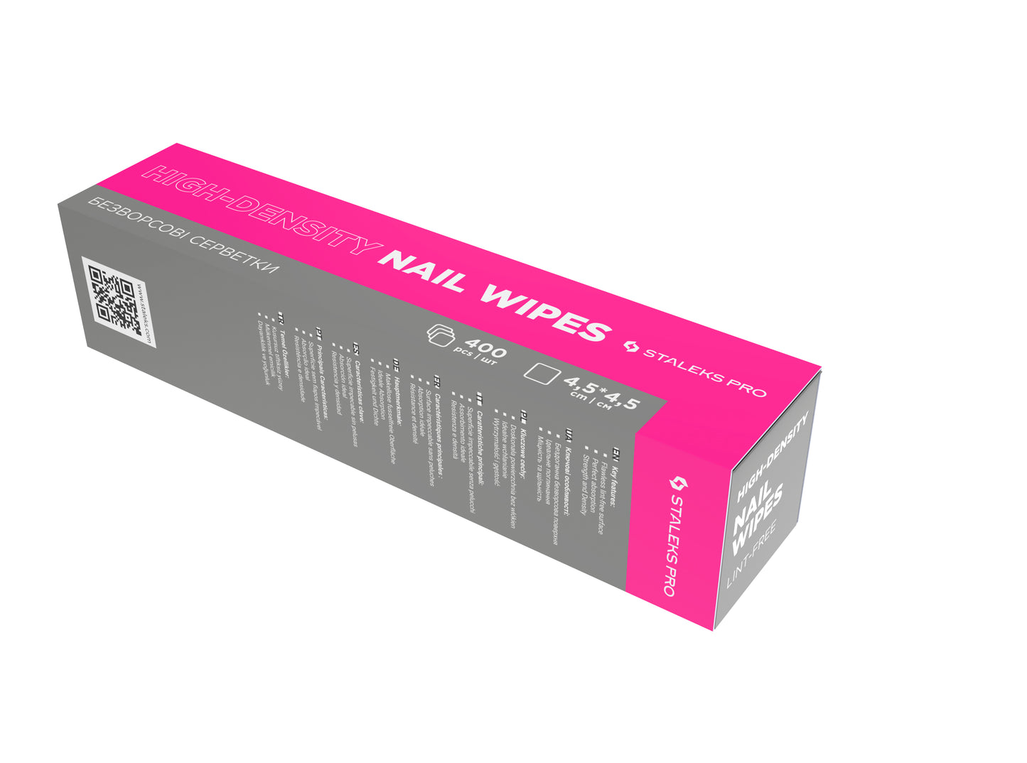 Lingettes non pelucheuses SMART STALEKS PRO (400 pcs) WS-400/1