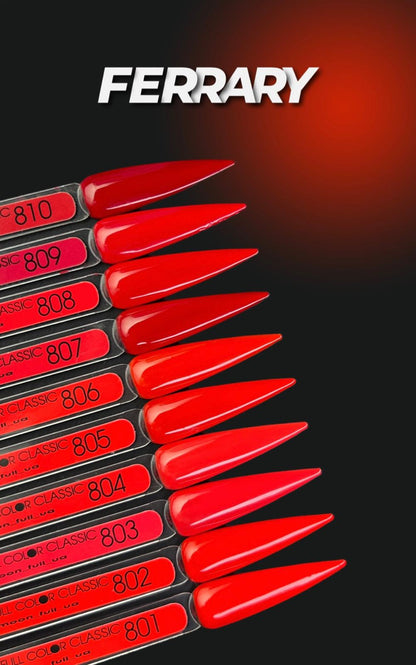 Moon Full Ferrari N°801 Vernis Semi-Permanent  Professionnel