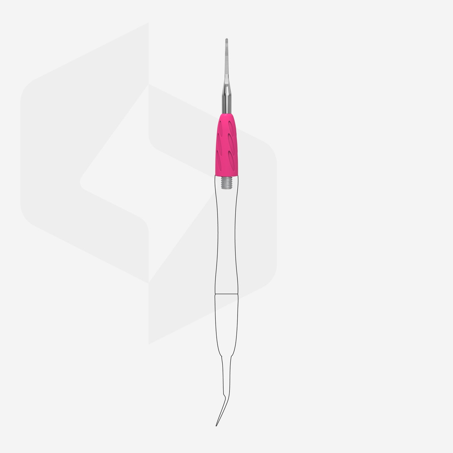 Embout râpe fine courbée STALEKS PRO COMBO UNIQ 35 WPPQ-35