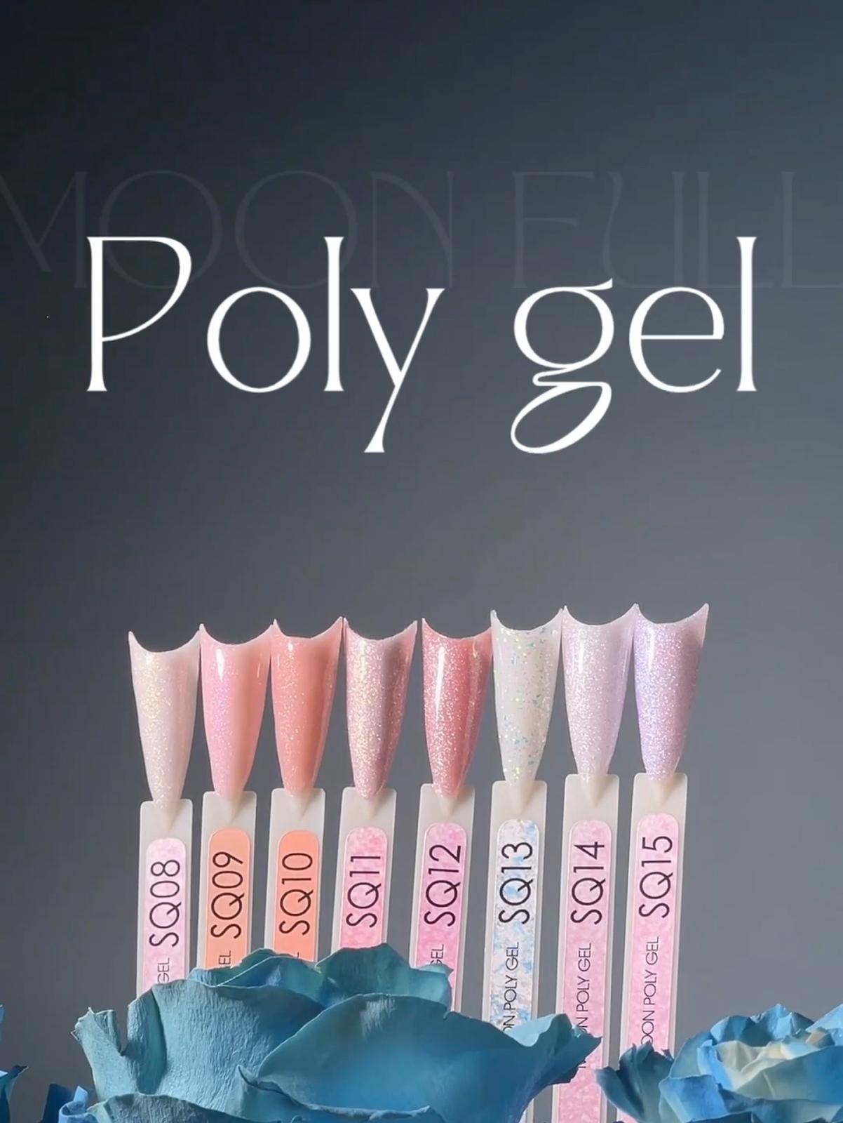Polygel pour extension des ongles Moon Full Poly Gel SQ n°09