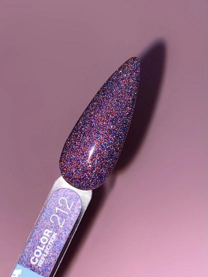 Vernis semi-permanent LUNAmoon réfléchissant color 212 TPO FREE