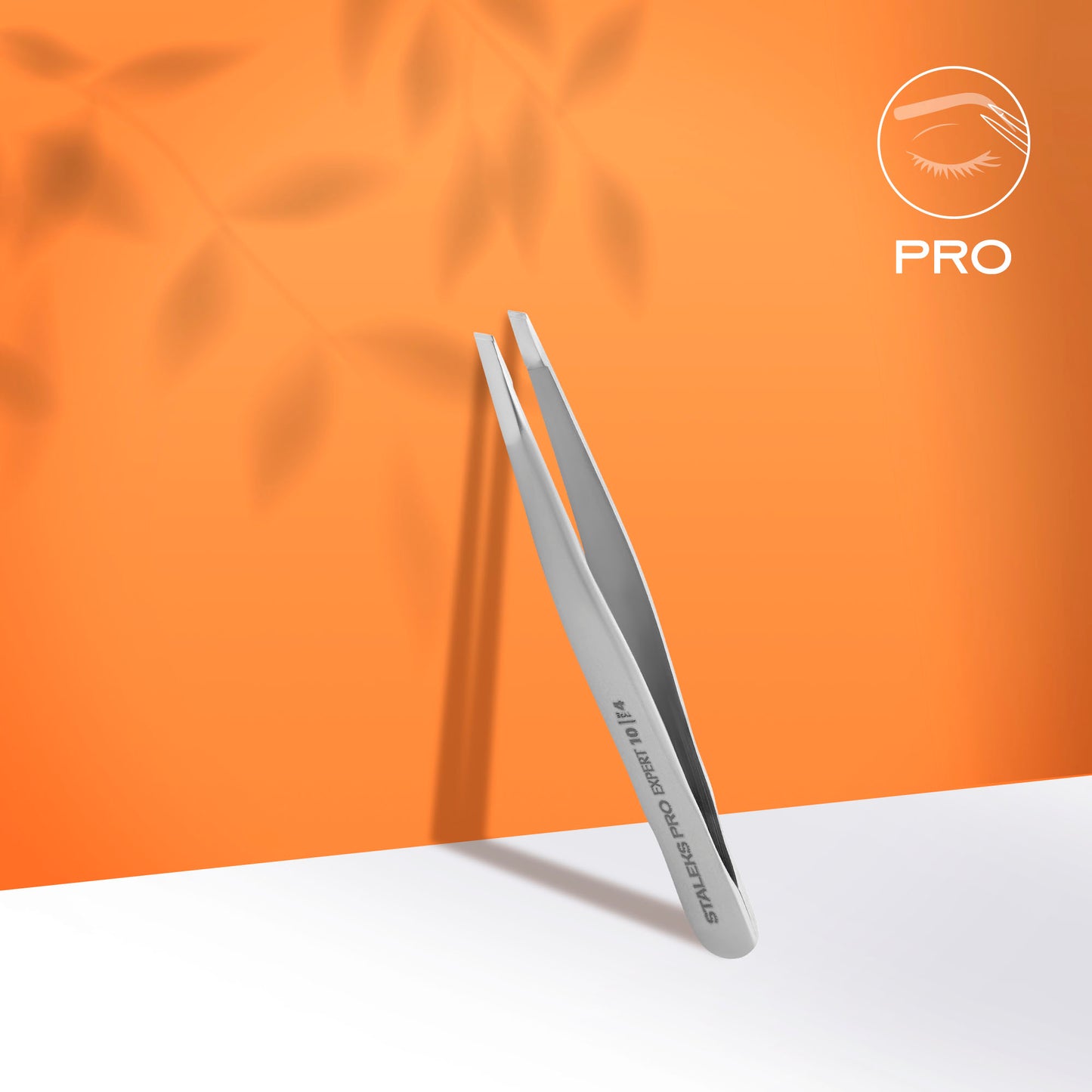 Pince à épiler professionnelle STALEKS PRO EXPERT 10 TYPE 4 TE-10/4