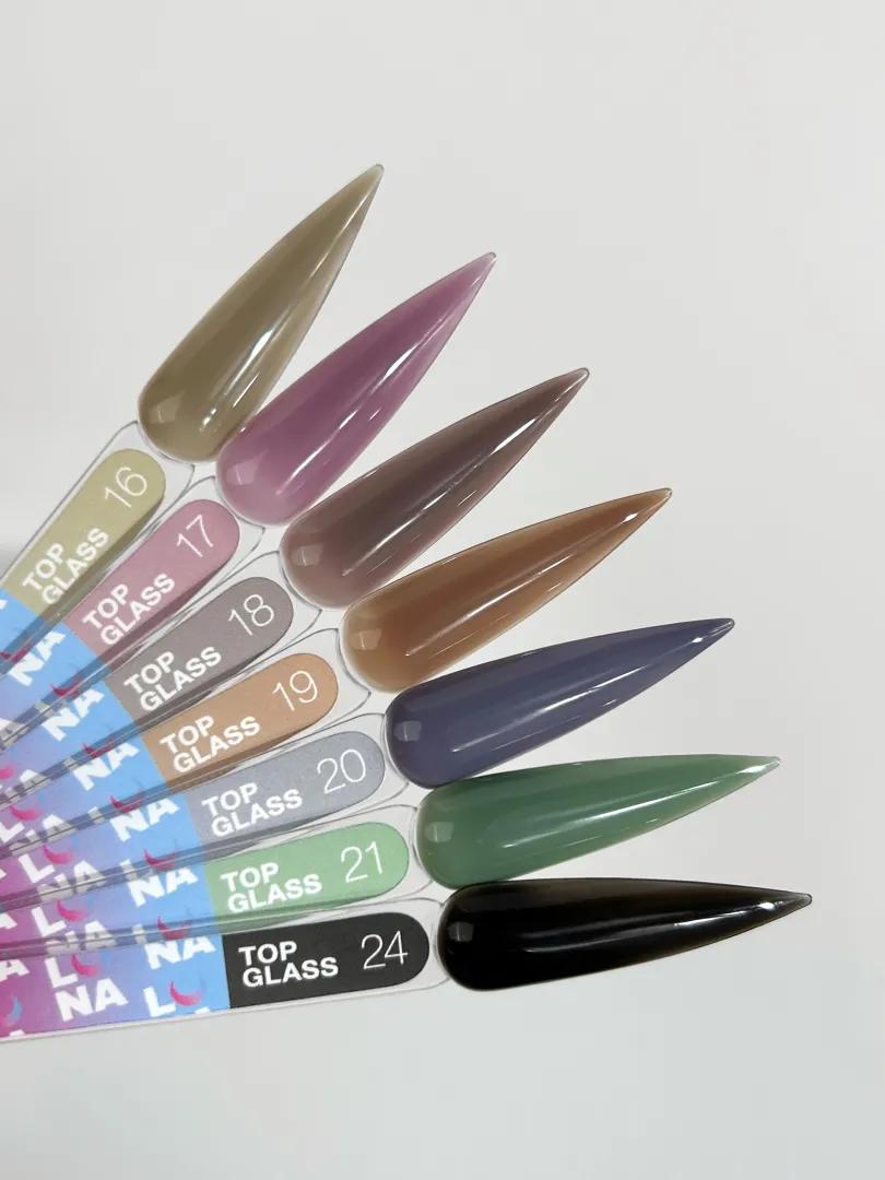 LUNAmoon TOP GLASS 17 Top Coat Coloré Sans Couche Collante