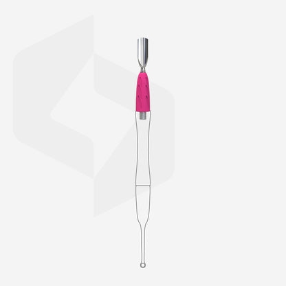 Embout pousse-cuticules étroit arrondi STALEKS PRO COMBO UNIQ 16 WPPQ-16