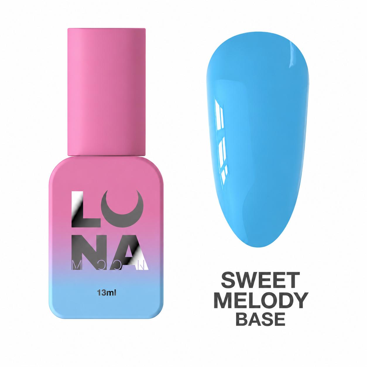 LUNAmoon Sweet Melody Base Base Camouflage Bleu Pastel